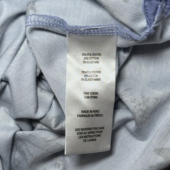 Travis Mathew Featherweight Cruise Polo Heather Violet Storm XXL GUC - Picture 6 of 11